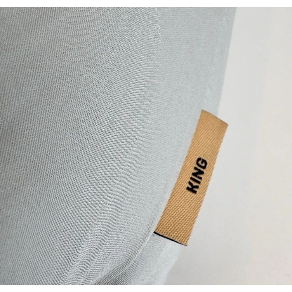 RARE Quince Organic Bamboo King 4-piece Sheet Set In Mist DISCONTINUED